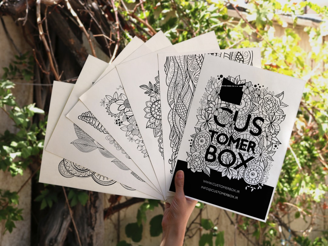 Coloring sheets to achieve more relaxation and focus
